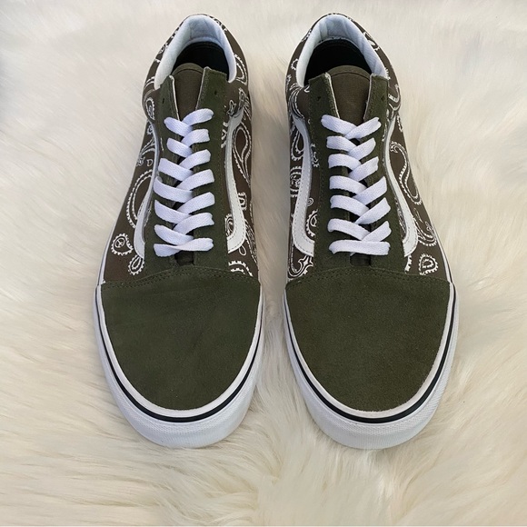 New with Tag Vans Men's Green Shoe Size 13 - Picture 2 of 7